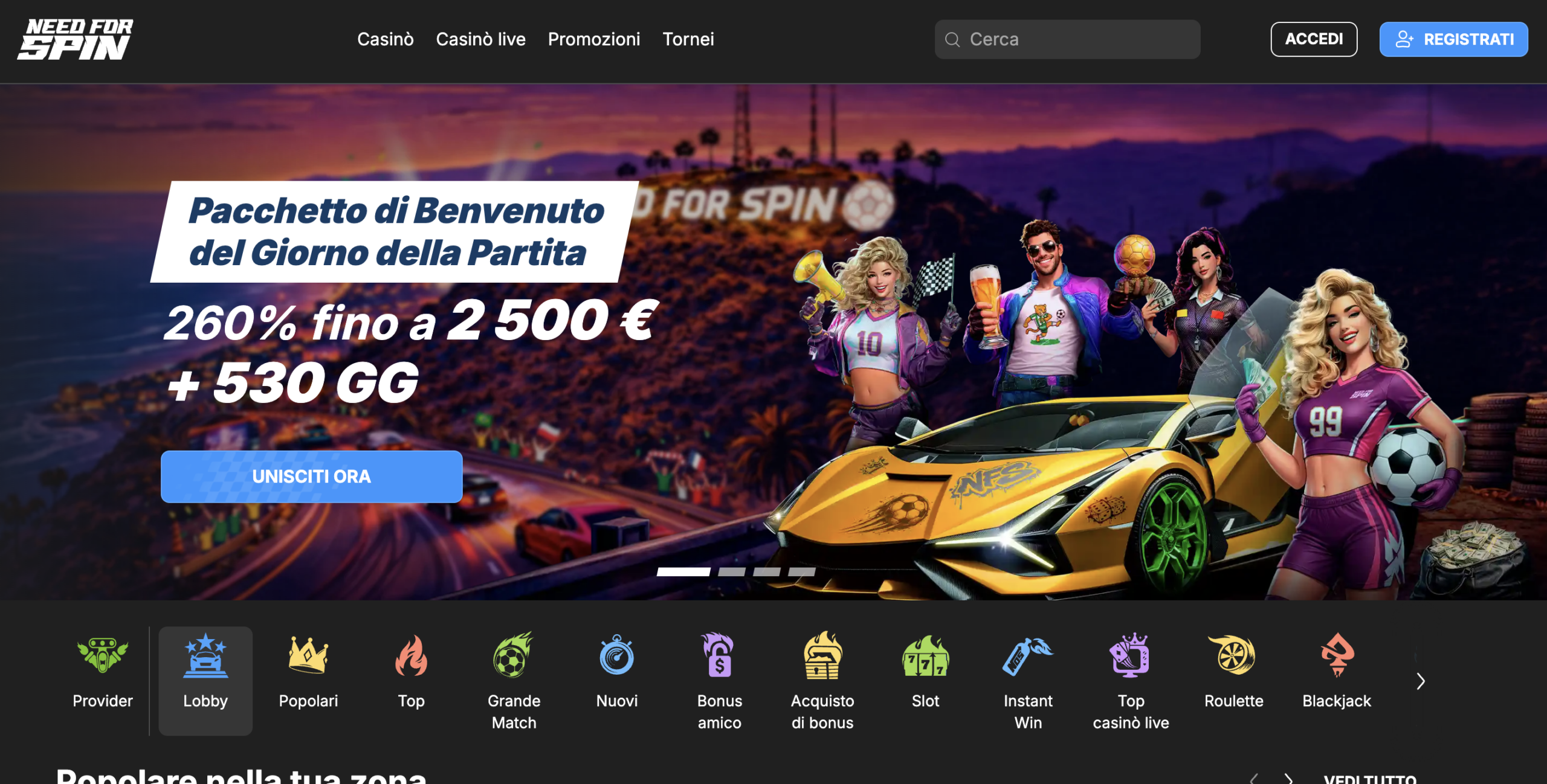 Need for Spin